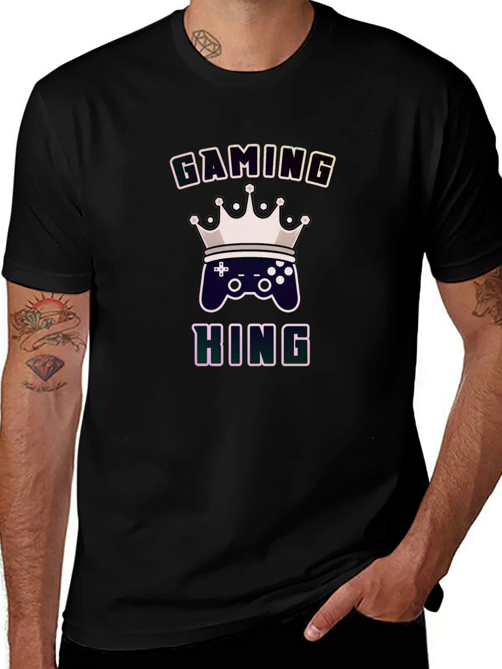 Gaming King Graphic T-Shirt product image 1