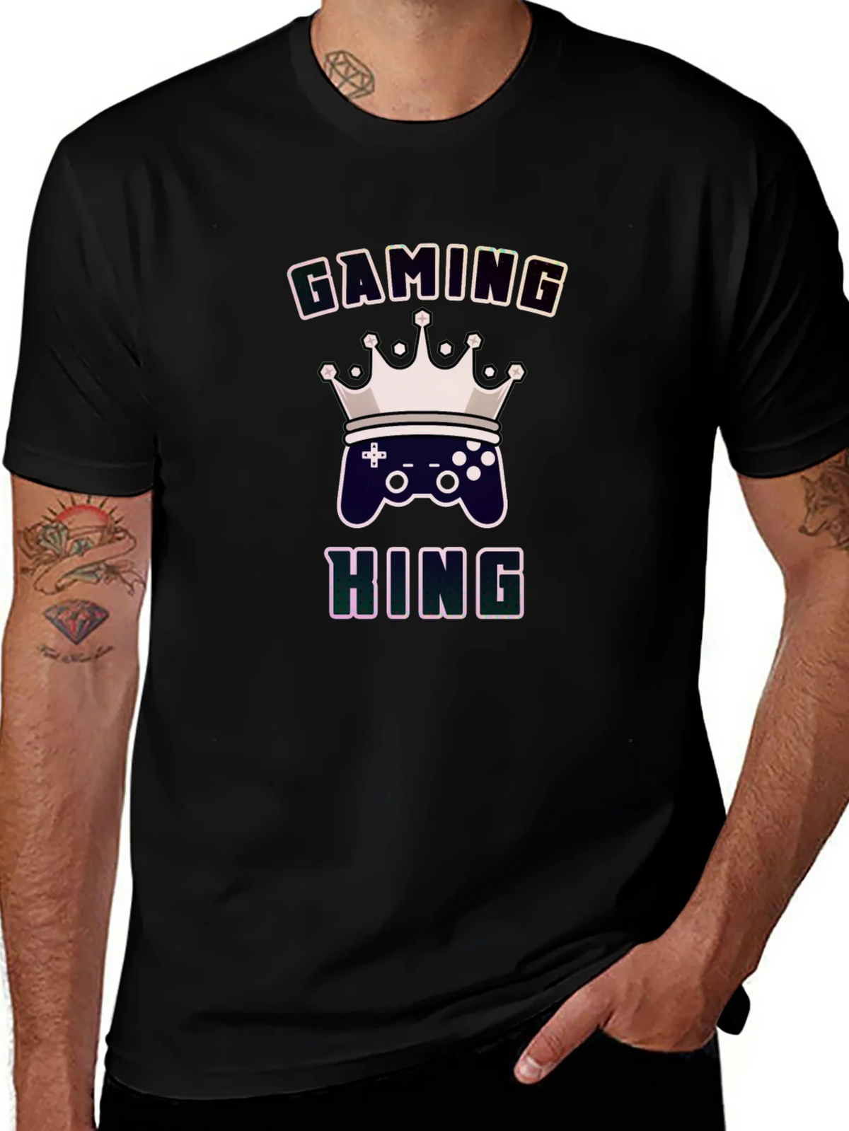 Gaming King Graphic T-Shirt product image 1