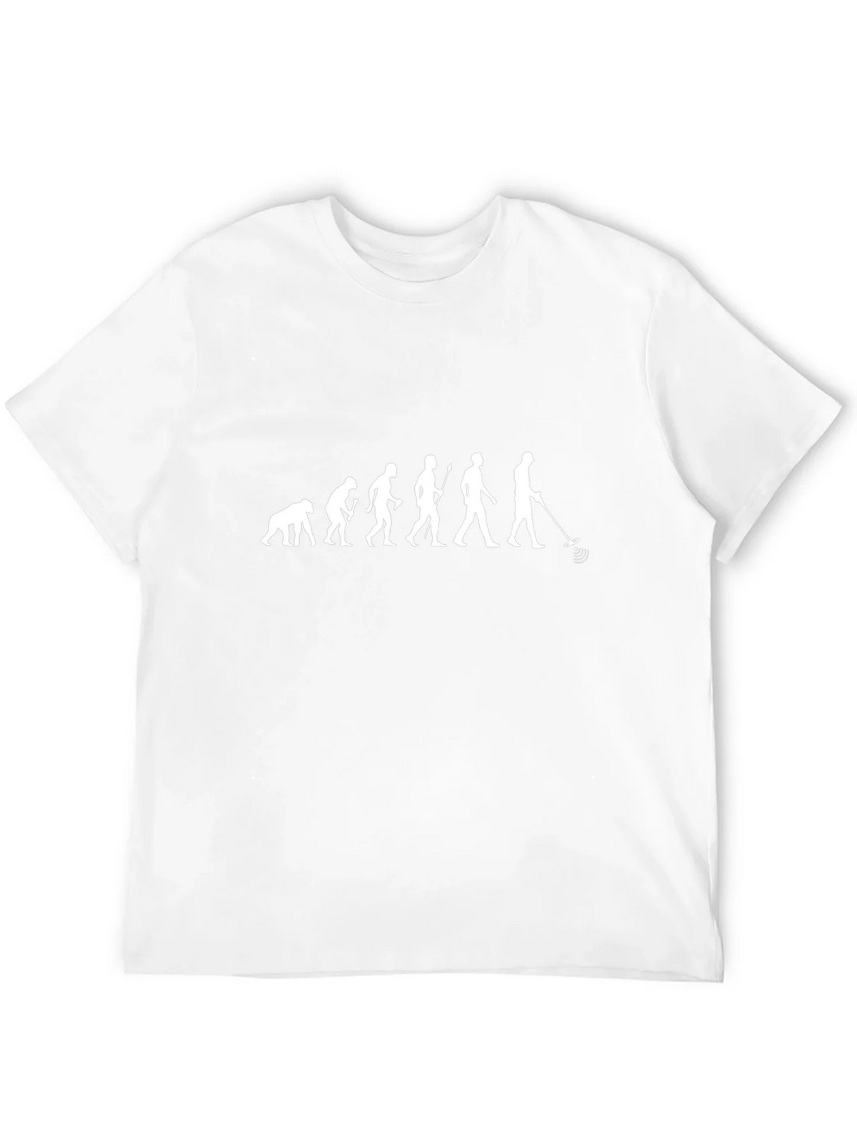 Evolution of Metal Detecting Black T-Shirt product image 3