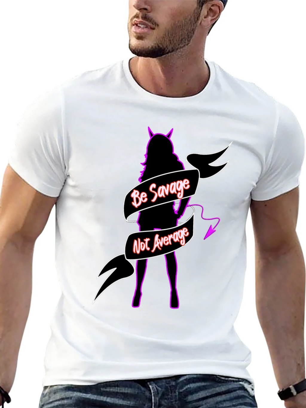 Be Savage Tee - Devilish Design product image 4
