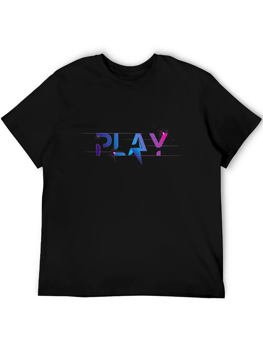 Play Graphic Black T-Shirt product image 8