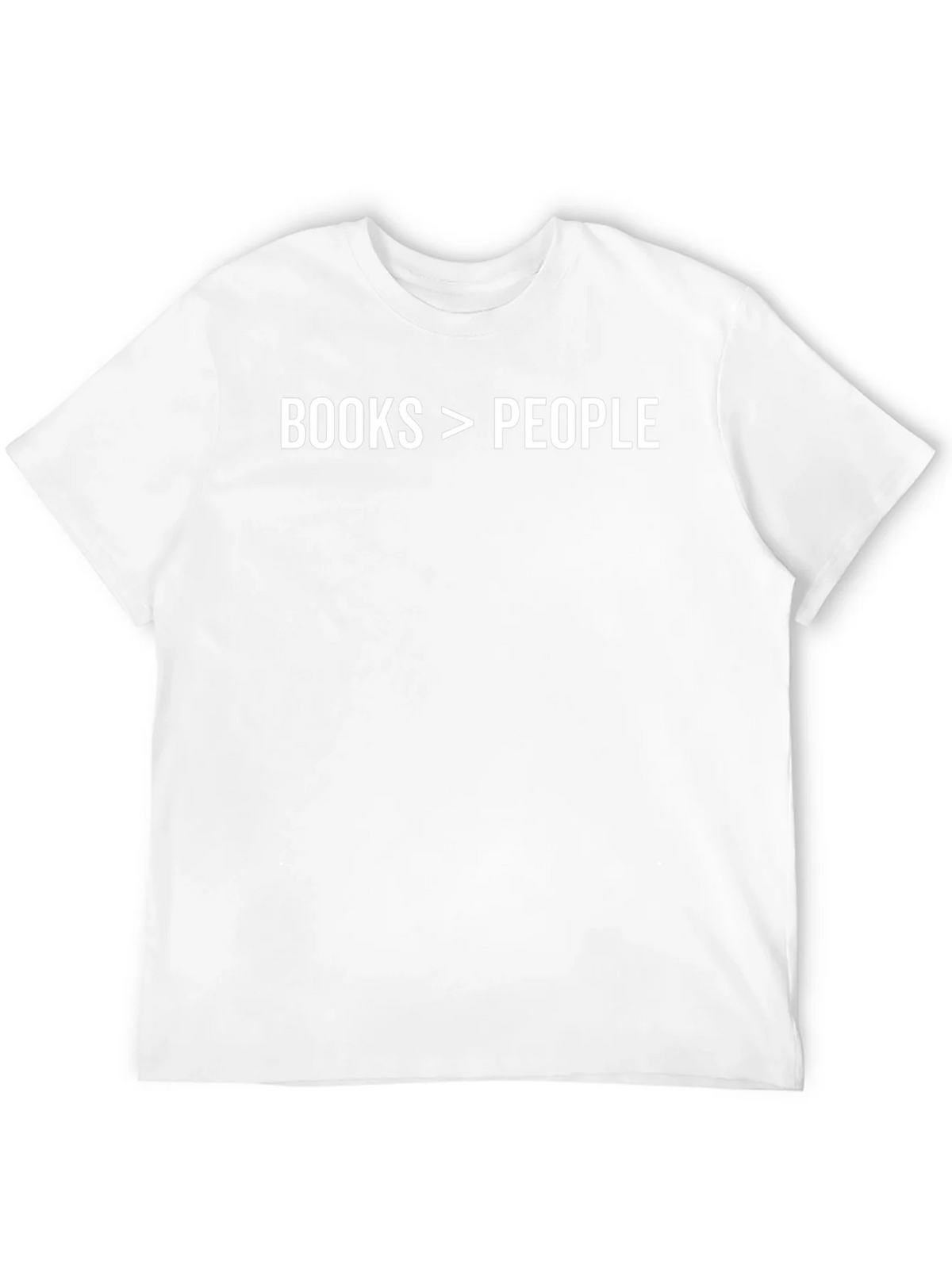 Books > People T-Shirt - Black Graphic Tee product image 3