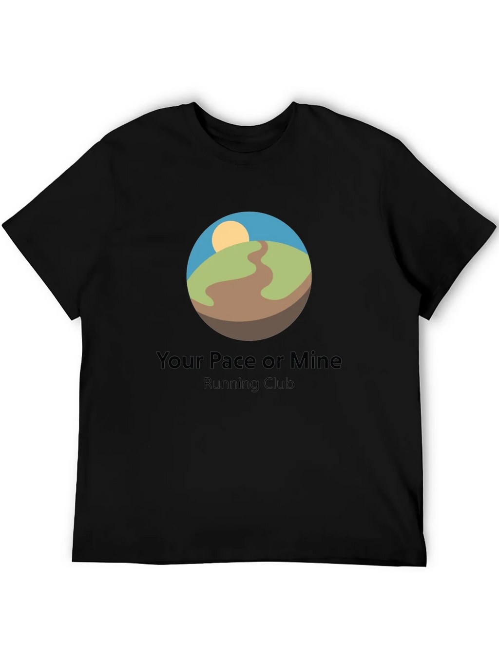 Your Pace or Mine Running Club T-Shirt product image 8