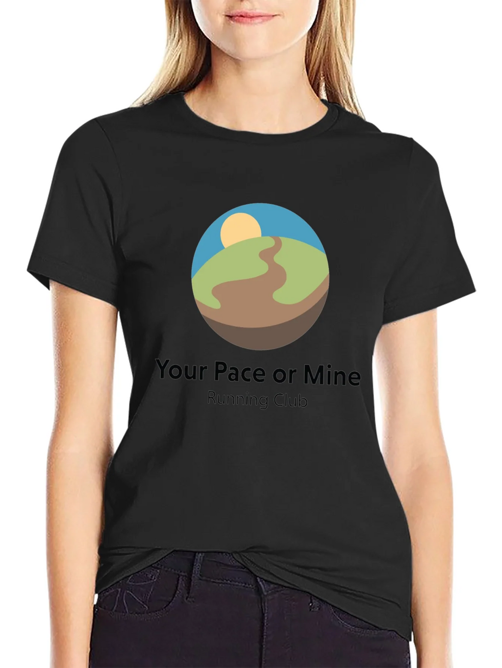 Your Pace or Mine Running Club T-Shirt product image 5