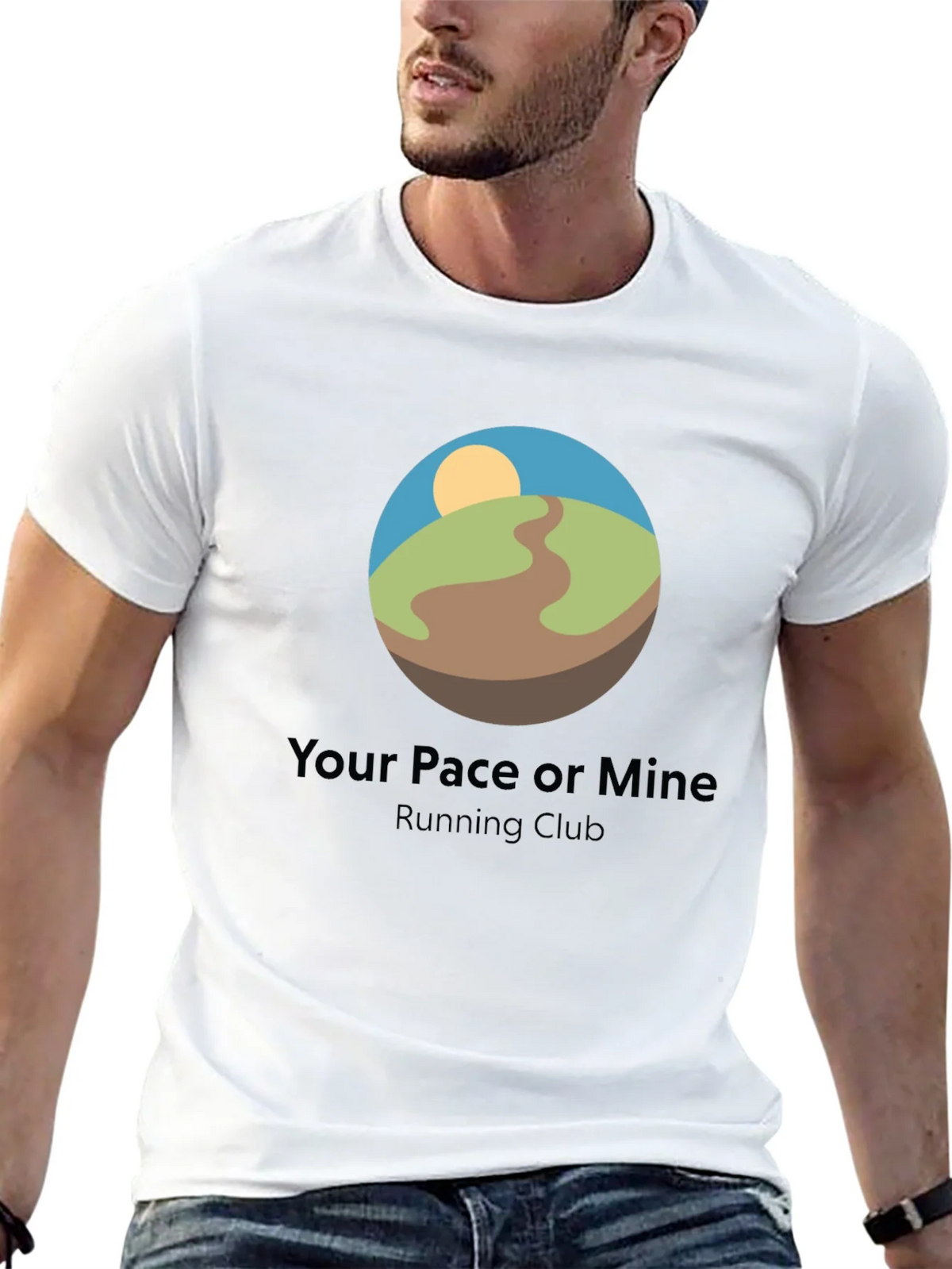 Your Pace or Mine Running Club T-Shirt product image 4