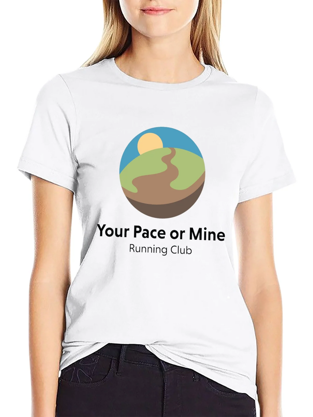 Your Pace or Mine Running Club T-Shirt product image 11