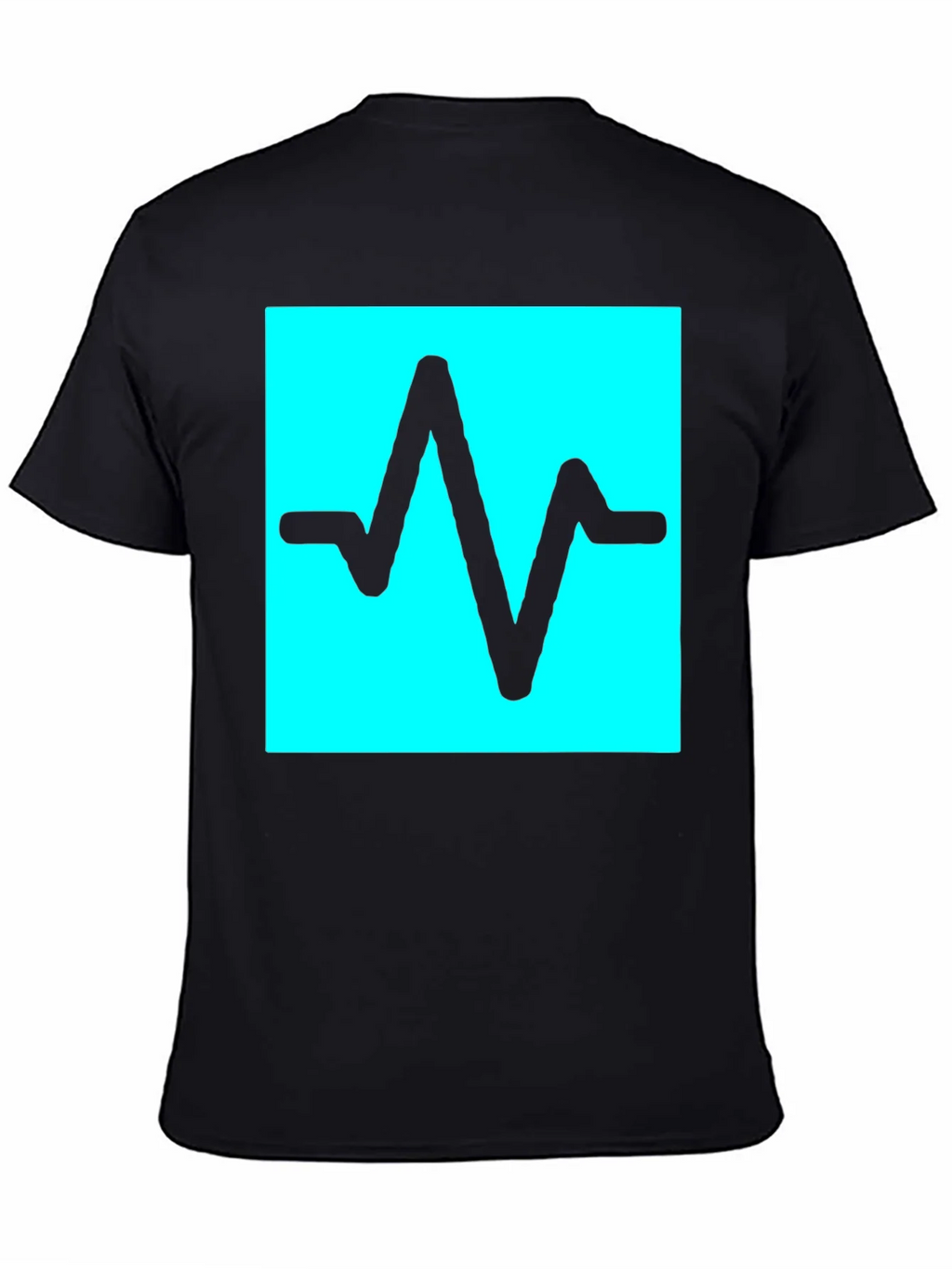 Pulse Wave T-Shirt - Black Graphic Tee product image 7