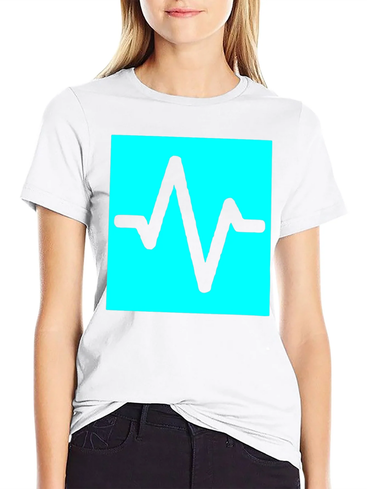 Pulse Wave T-Shirt - Black Graphic Tee product image 11