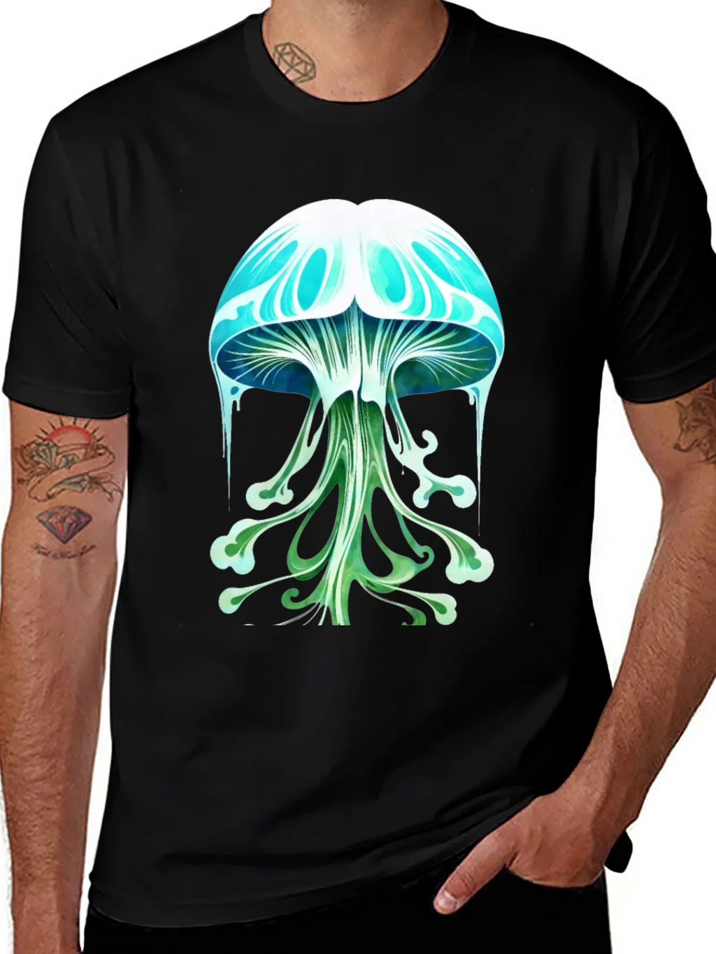 Jellyfish Graphic Tee - Unique Design product image 1