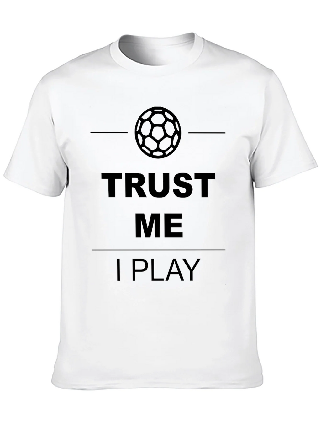 Trust Me I Play Soccer Graphic T-Shirt - Mens Black Tee product image 12