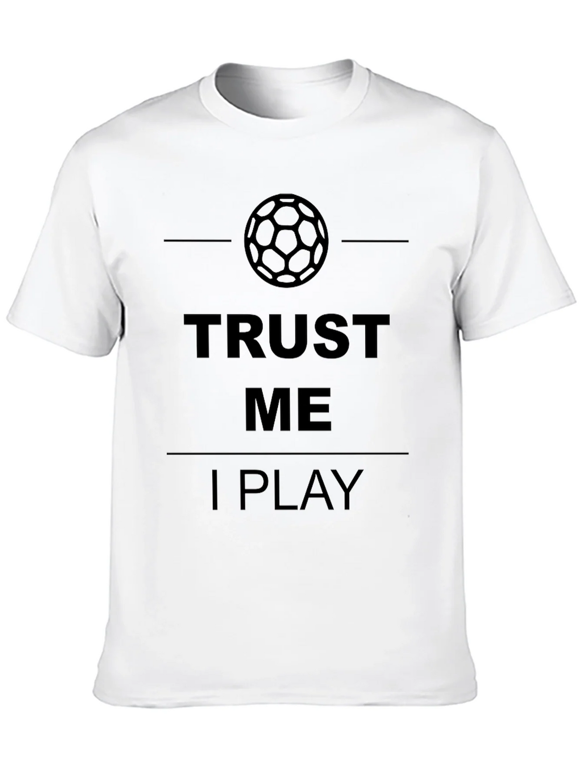Trust Me I Play Soccer Graphic T-Shirt - Mens Black Tee product image 12