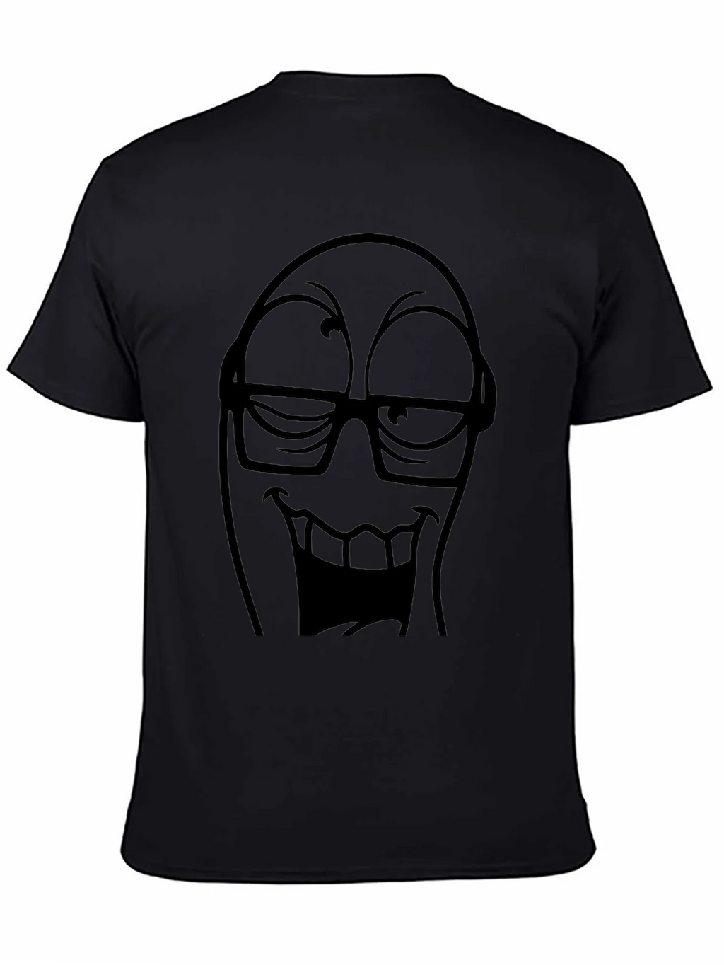 Funny Face Graphic Tee - Black T-Shirt product image 7