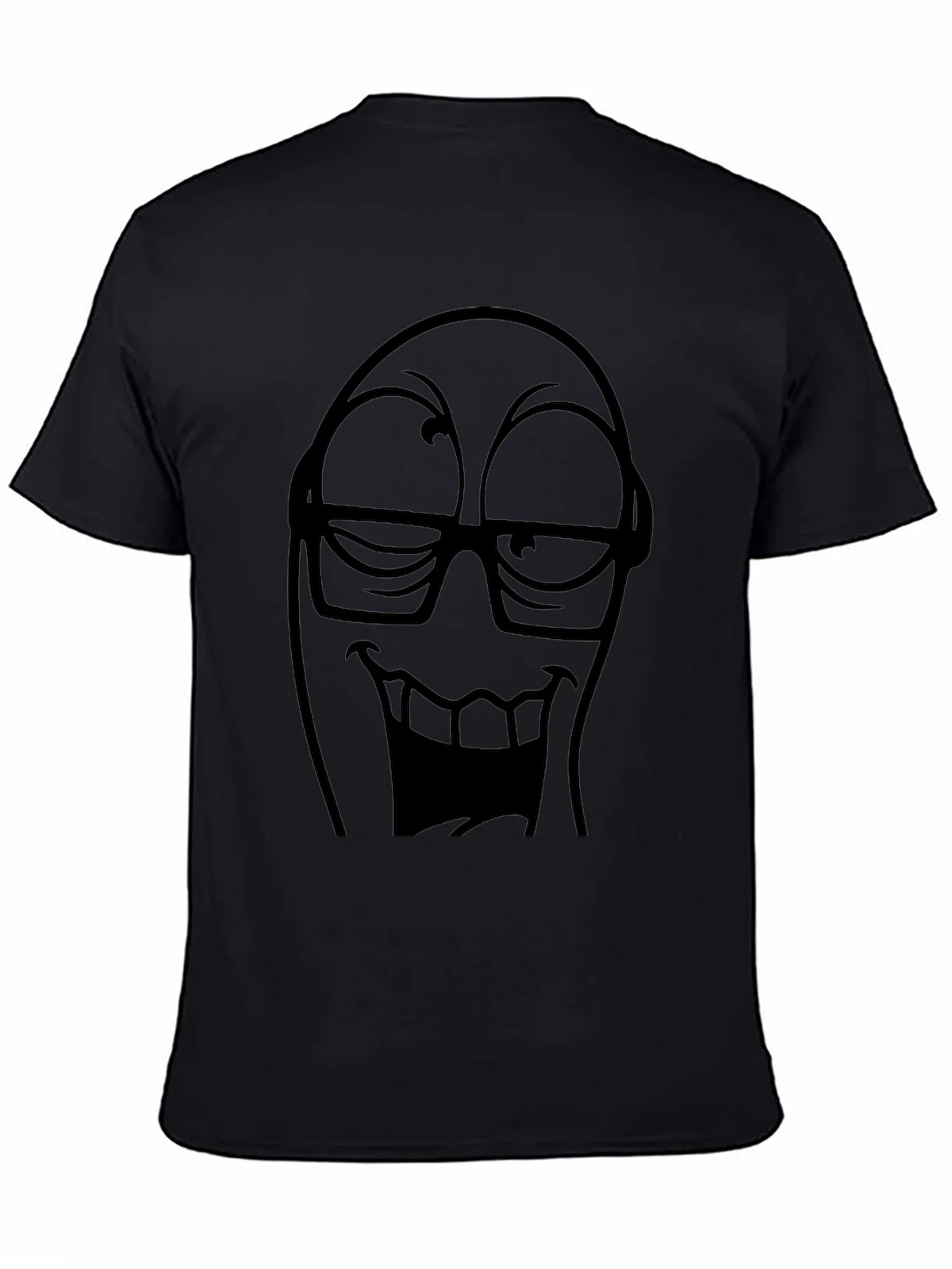 Funny Face Graphic Tee - Black T-Shirt product image 7