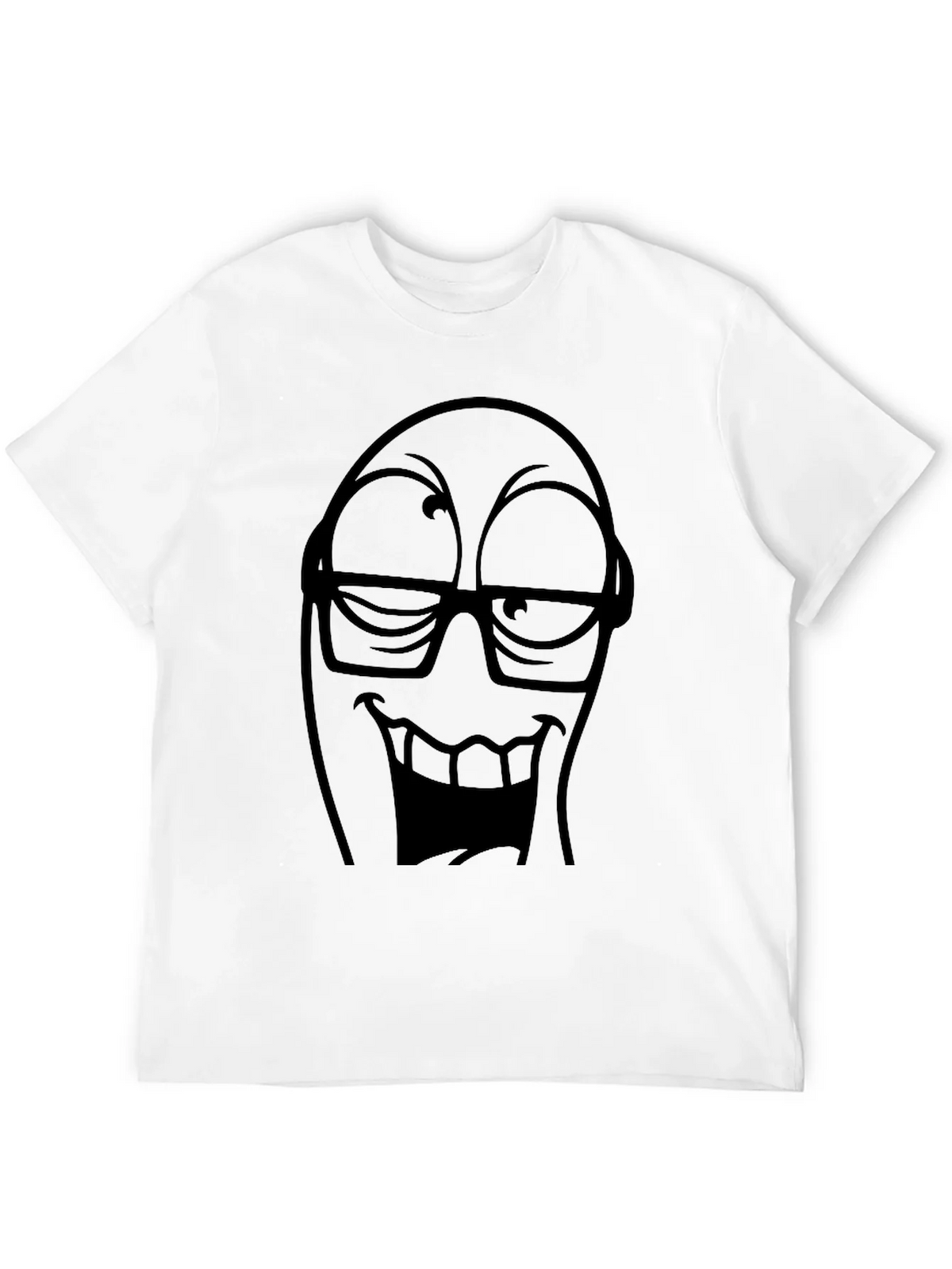 Funny Face Graphic Tee - Black T-Shirt product image 3