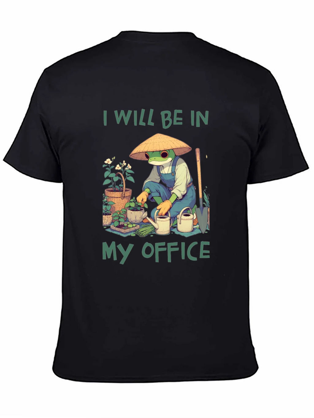 Gardener Frog T-Shirt - My Office product image 7
