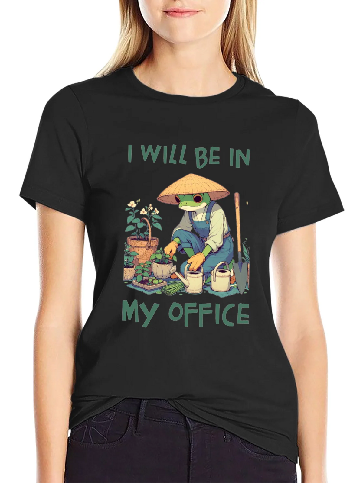 Gardener Frog T-Shirt - My Office product image 5