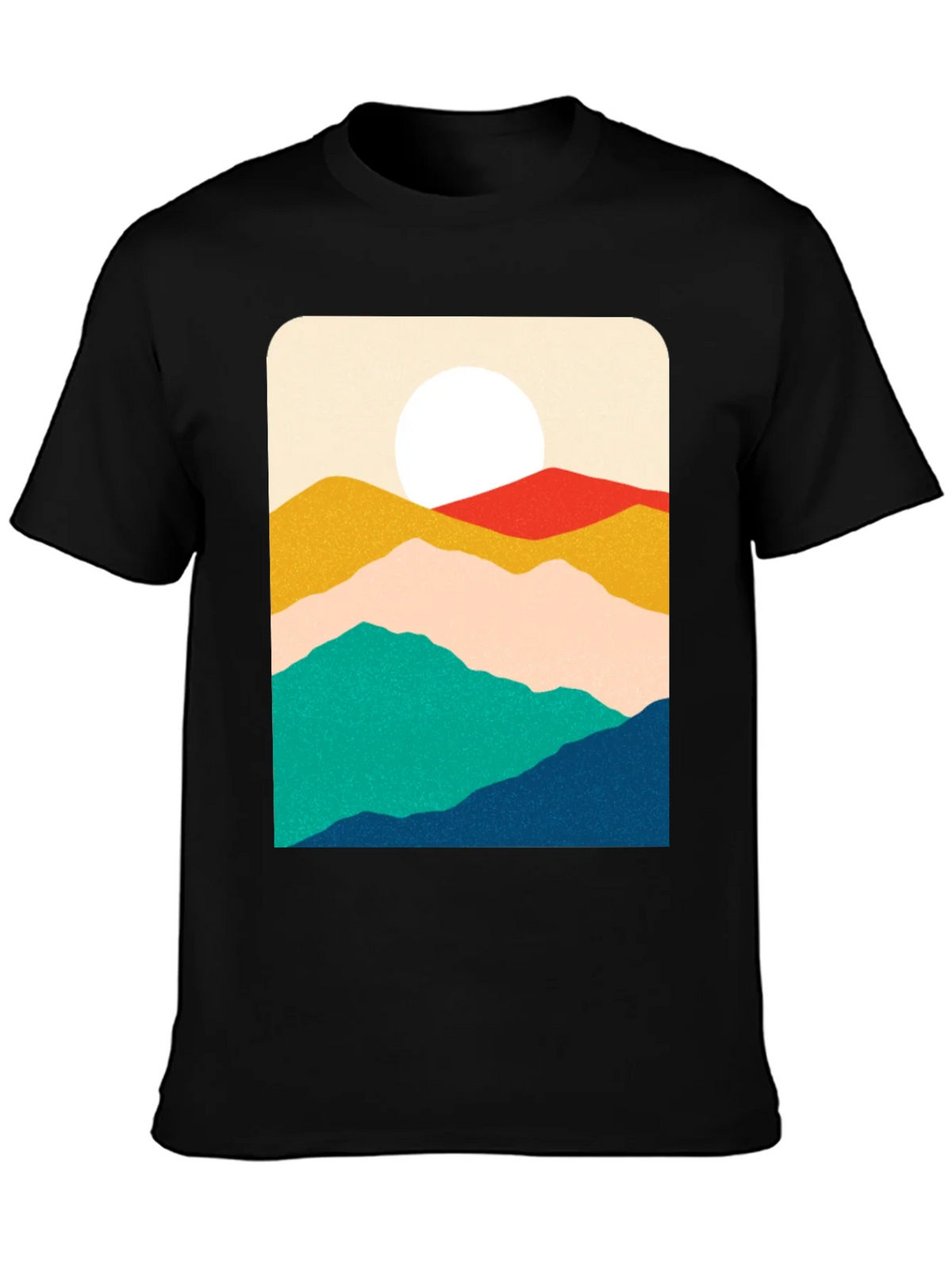 Mountain Graphic Print T-Shirt - Relaxed Fit product image 6