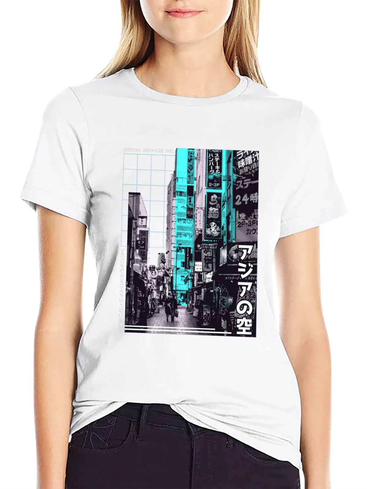 Urban Streetwear T-Shirt - Tokyo Cityscape Graphic Tee product image 11
