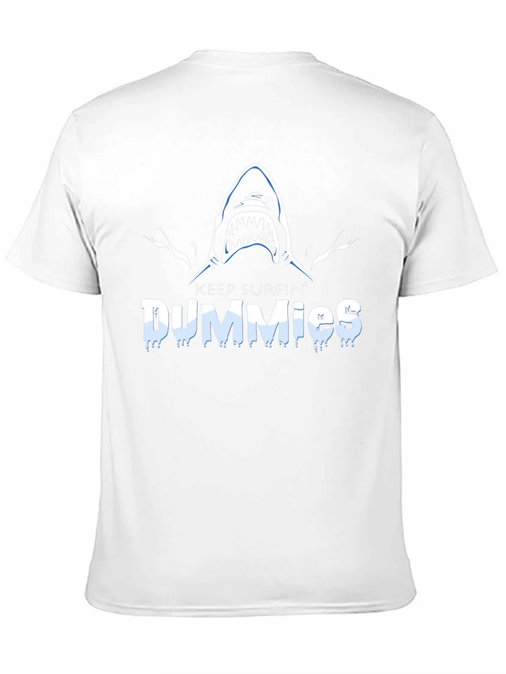 Keep Surfin Dummies Shark Graphic T-Shirt product image 2