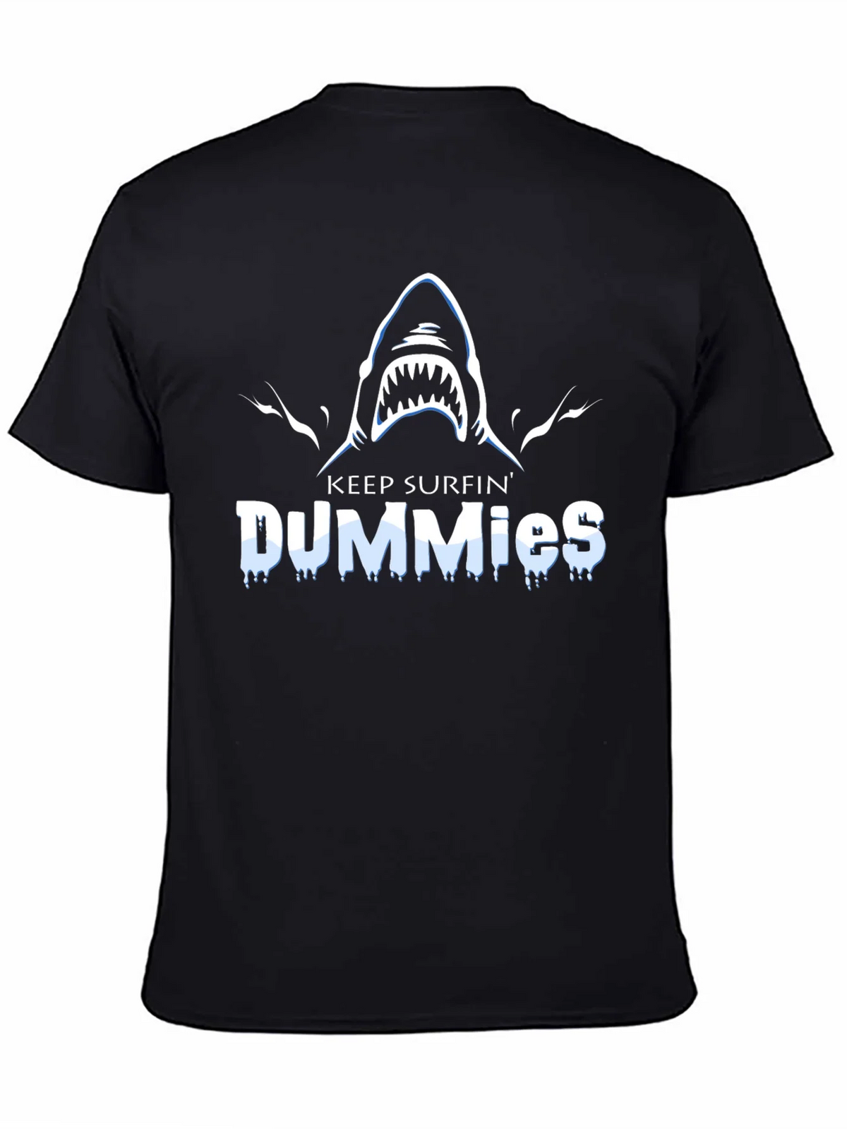 Keep Surfin Dummies Shark Graphic T-Shirt product image 7