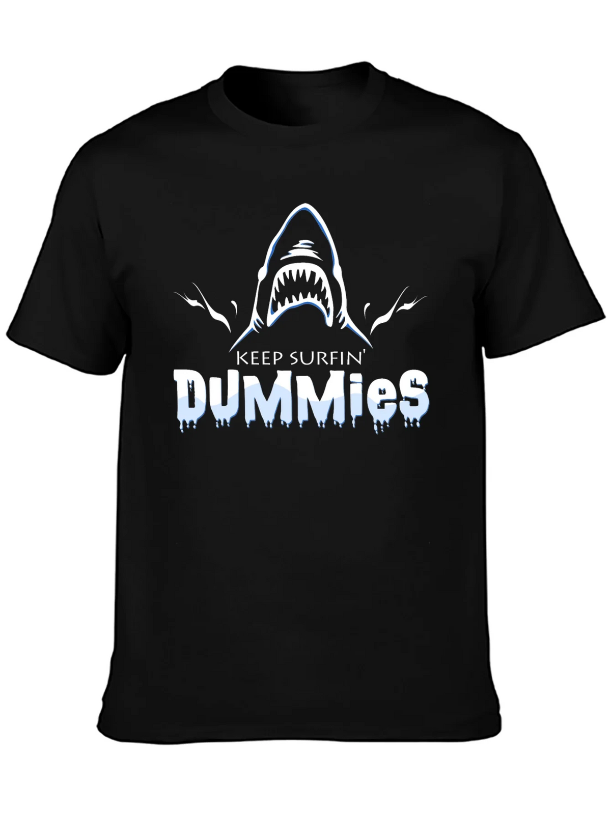 Keep Surfin Dummies Shark Graphic T-Shirt product image 6