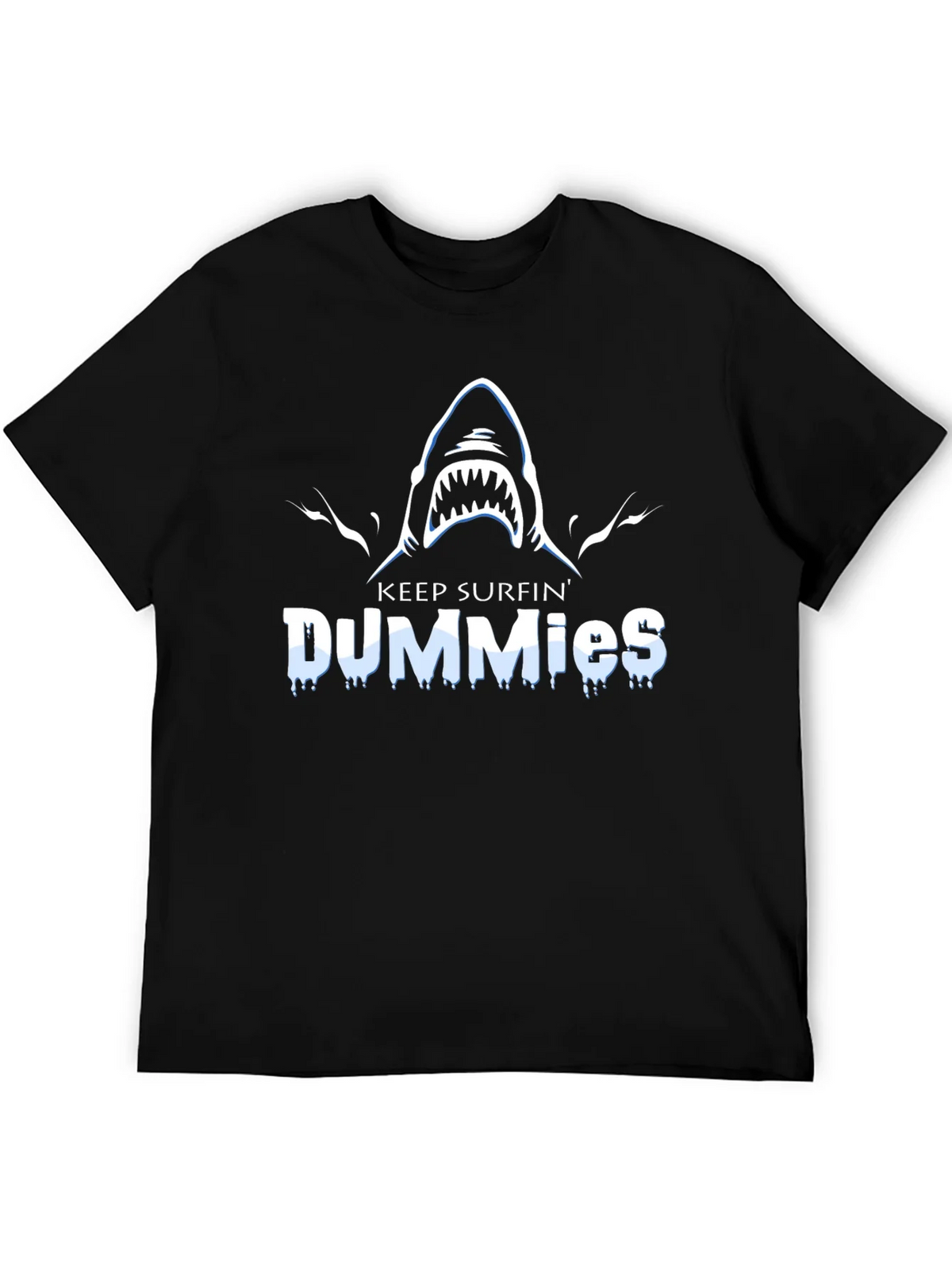 Keep Surfin Dummies Shark Graphic T-Shirt product image 8