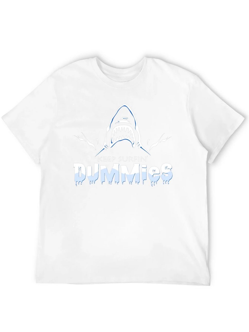 Keep Surfin Dummies Shark Graphic T-Shirt product image 3