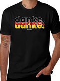 Danke T-Shirt - German Flag Colors product image 1