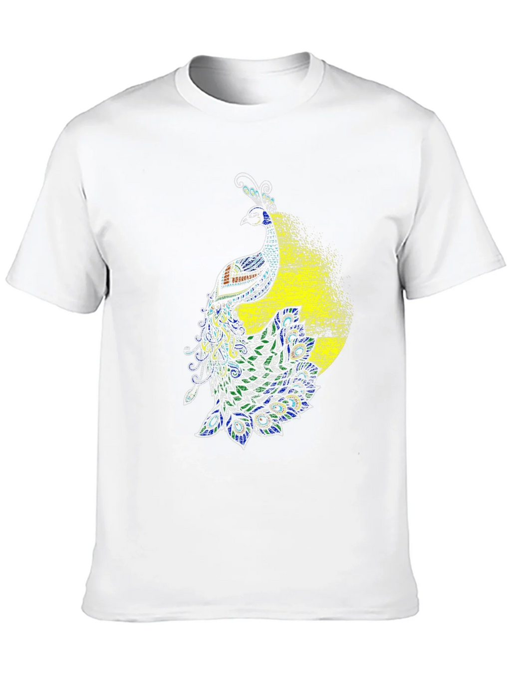 Peacock Graphic Black T-Shirt - Bold & Stylish Design product image 12