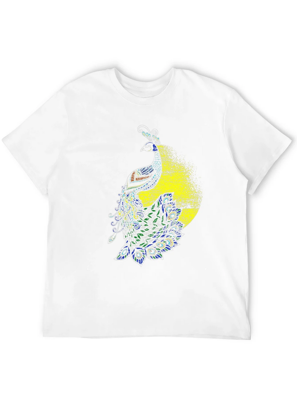 Peacock Graphic Black T-Shirt - Bold & Stylish Design product image 3