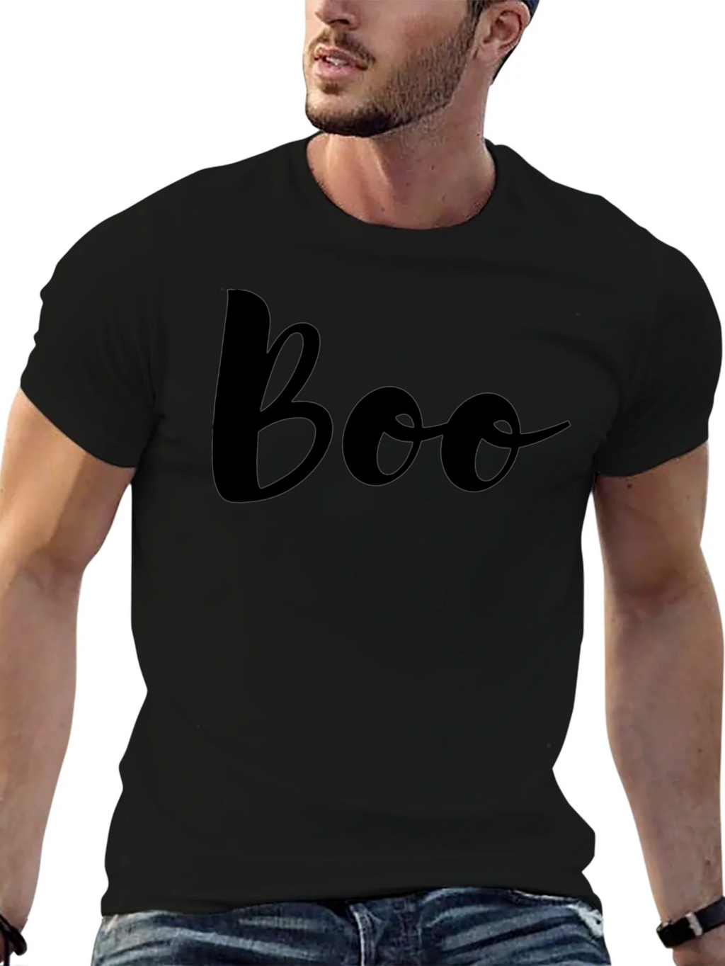 Boo Crew Black T-Shirt - Halloween Fashion product image 9