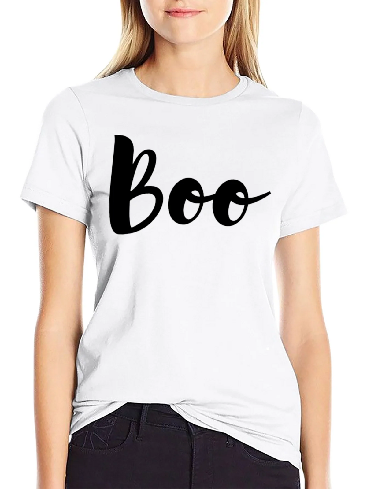 Boo Crew Black T-Shirt - Halloween Fashion product image 11