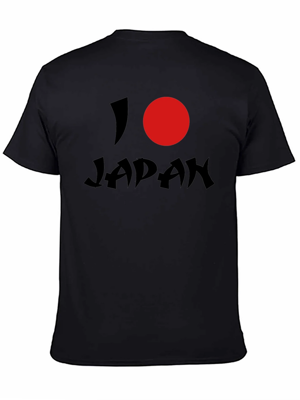 I Heart Japan Graphic Tee - Black Short Sleeve Shirt product image 7
