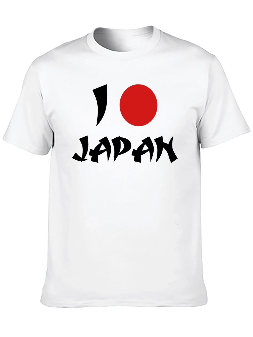 I Heart Japan Graphic Tee - Black Short Sleeve Shirt product image 12