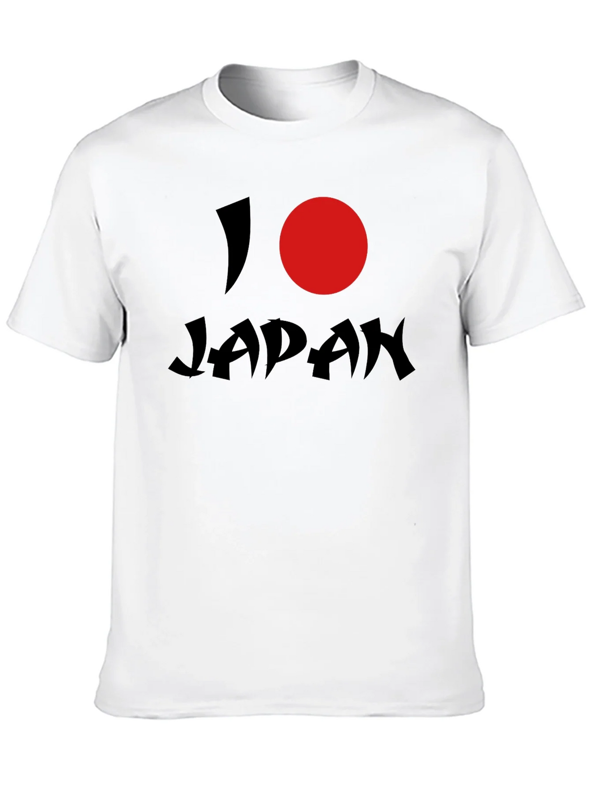 I Heart Japan Graphic Tee - Black Short Sleeve Shirt product image 12