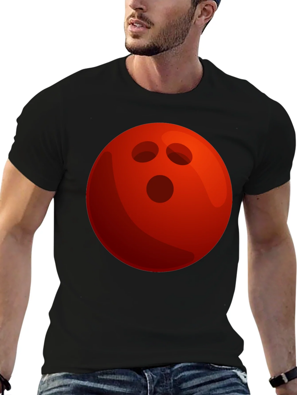 Bowling Ball Graphic T-Shirt - Strike Style product image 9