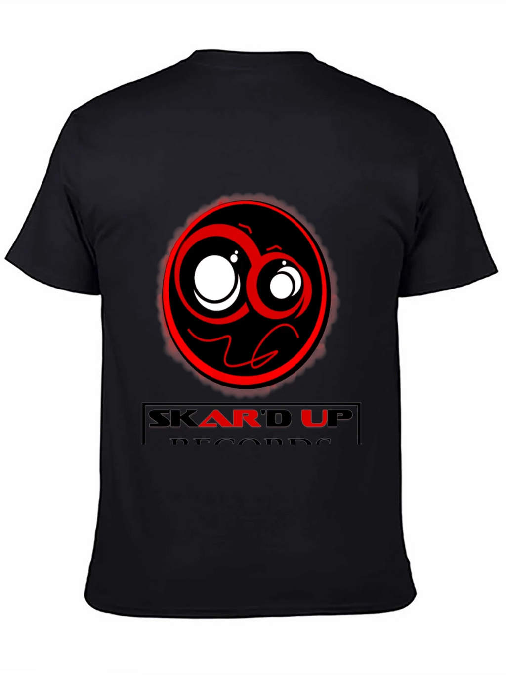 Skard Up Records Black Graphic Tee product image 7