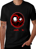 Skard Up Records Black Graphic Tee product image 1