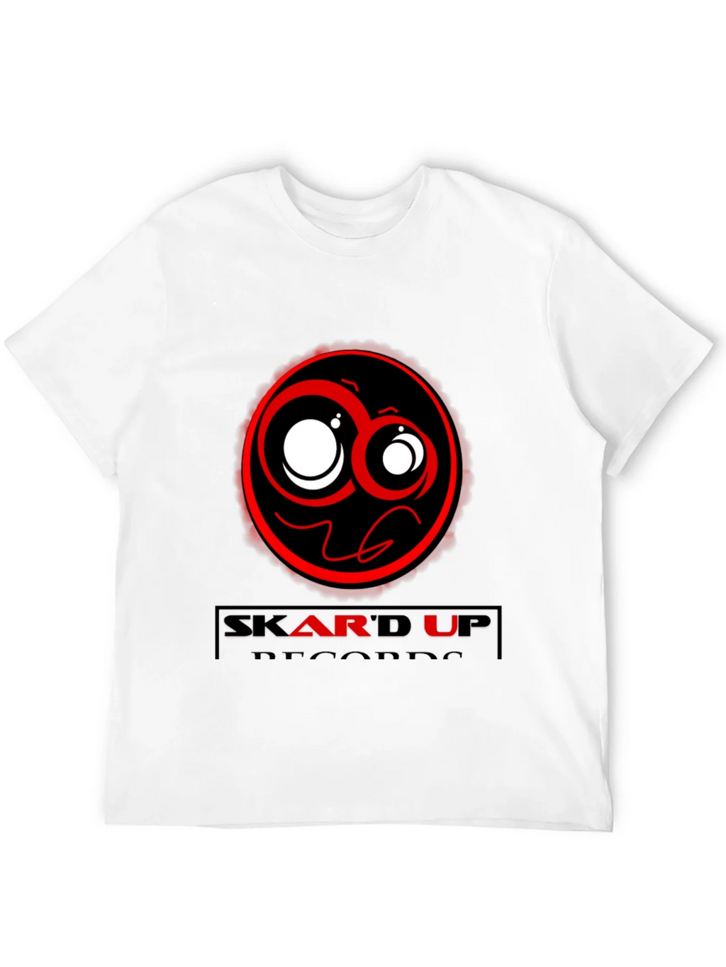 Skard Up Records Black Graphic Tee product image 3