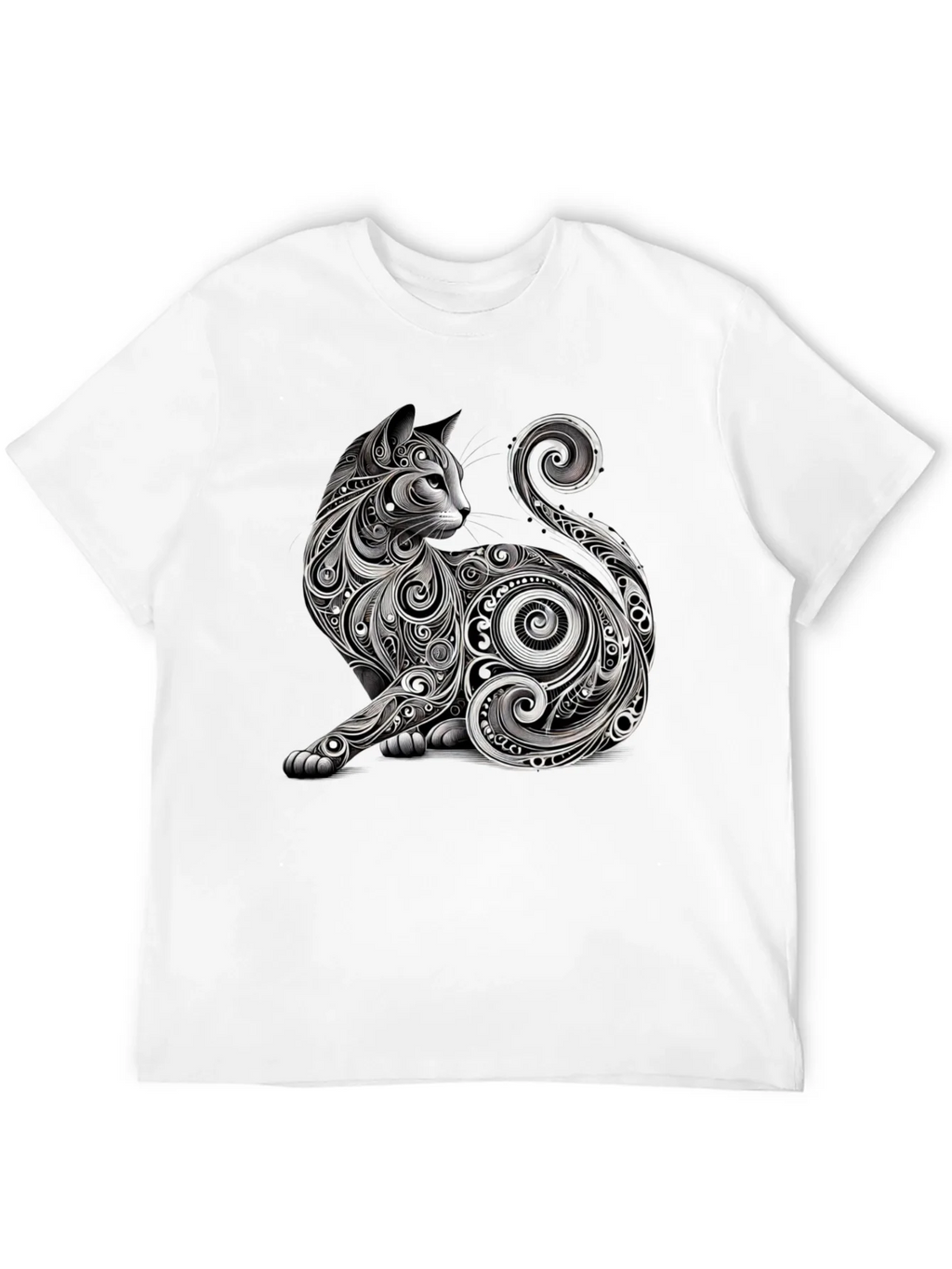 Stylish Cat Graphic Tee - Unique Design product image 3