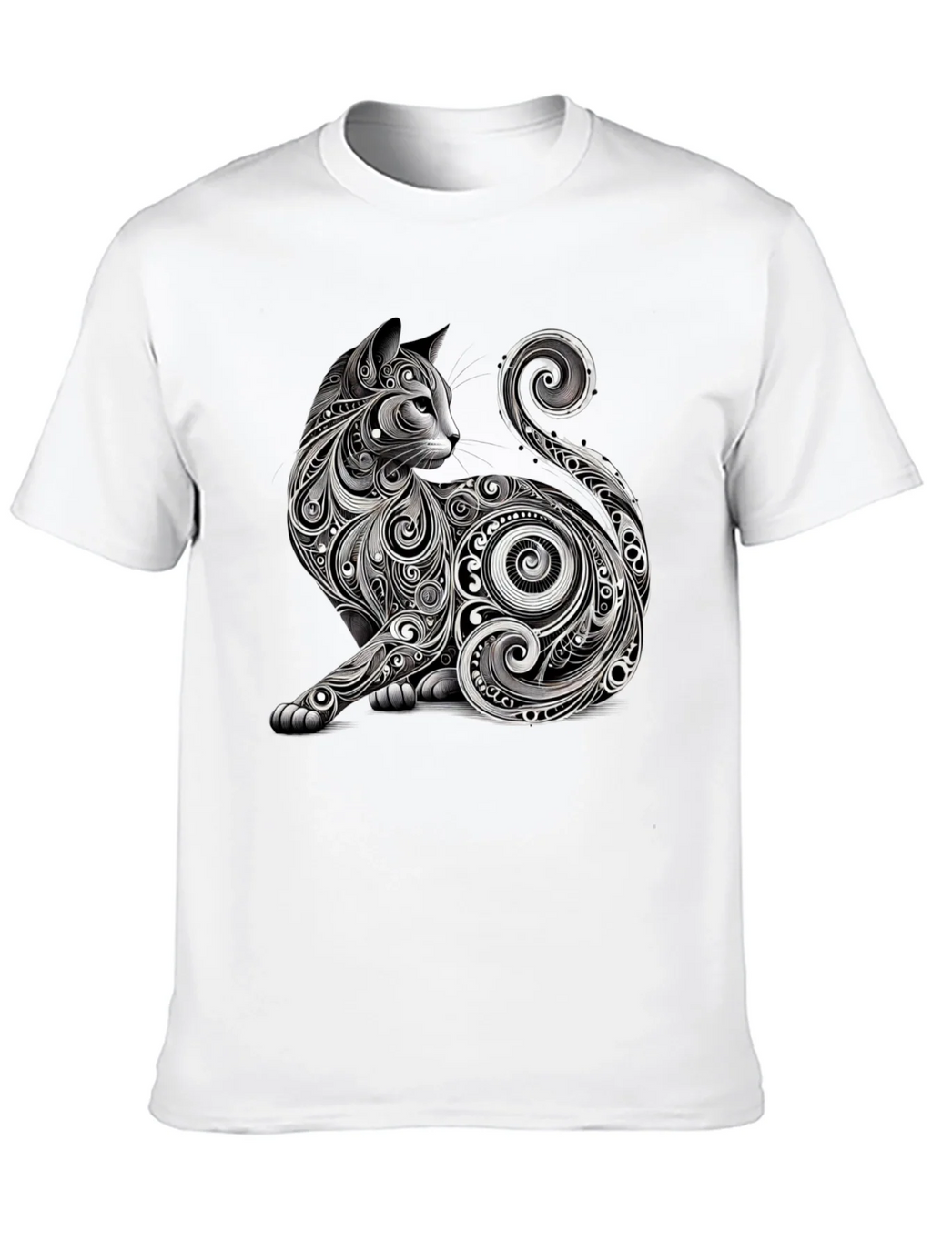 Stylish Cat Graphic Tee - Unique Design product image 12