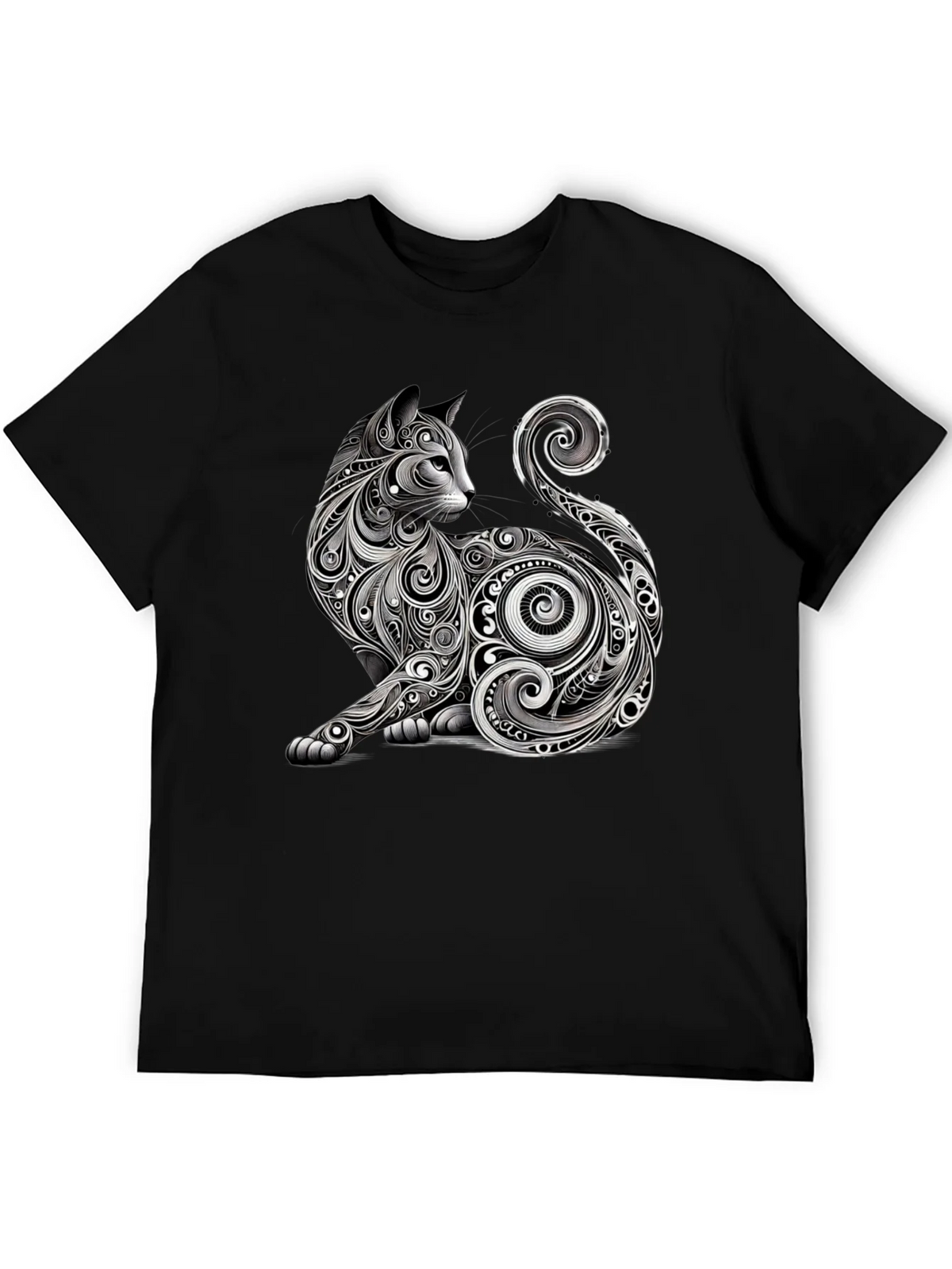 Stylish Cat Graphic Tee - Unique Design product image 8