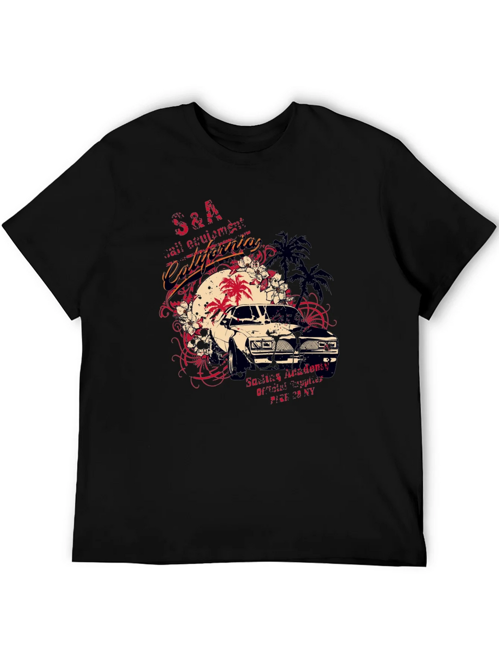California Car Graphic Tee - Cool Retro Design product image 8