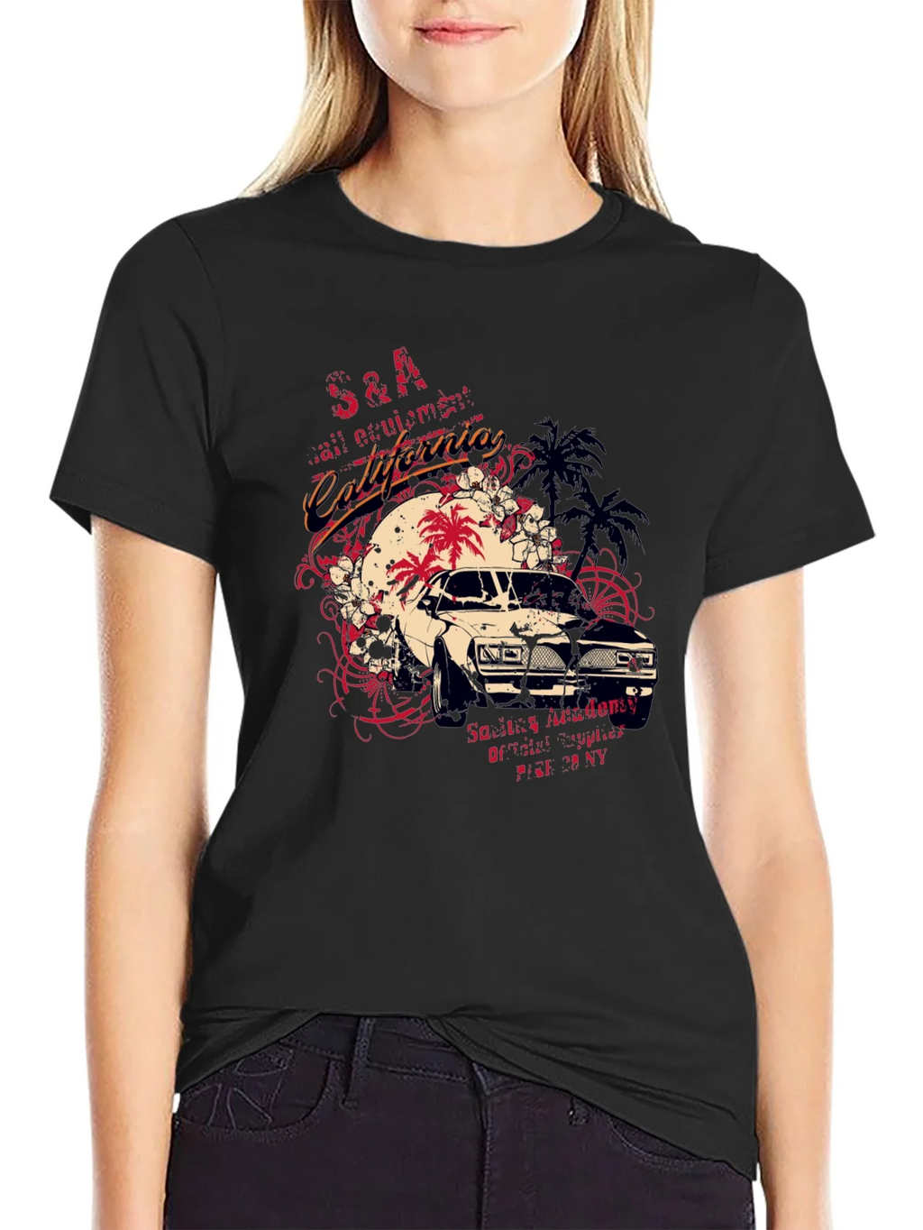 California Car Graphic Tee - Cool Retro Design product image 5