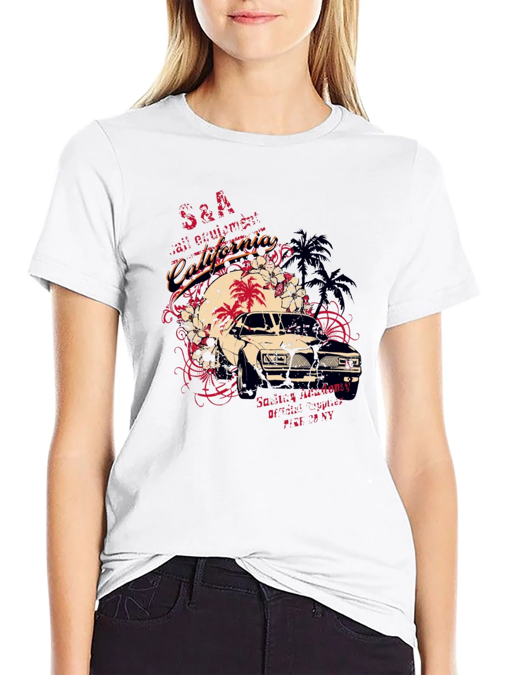 California Car Graphic Tee - Cool Retro Design product image 11