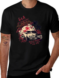 California Car Graphic Tee - Cool Retro Design product image 1