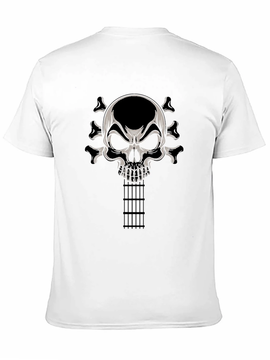 Skull Guitar T-Shirt - Rocker Tee product image 2