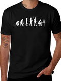 Evolution of 3D Printing Black T-Shirt product image 1
