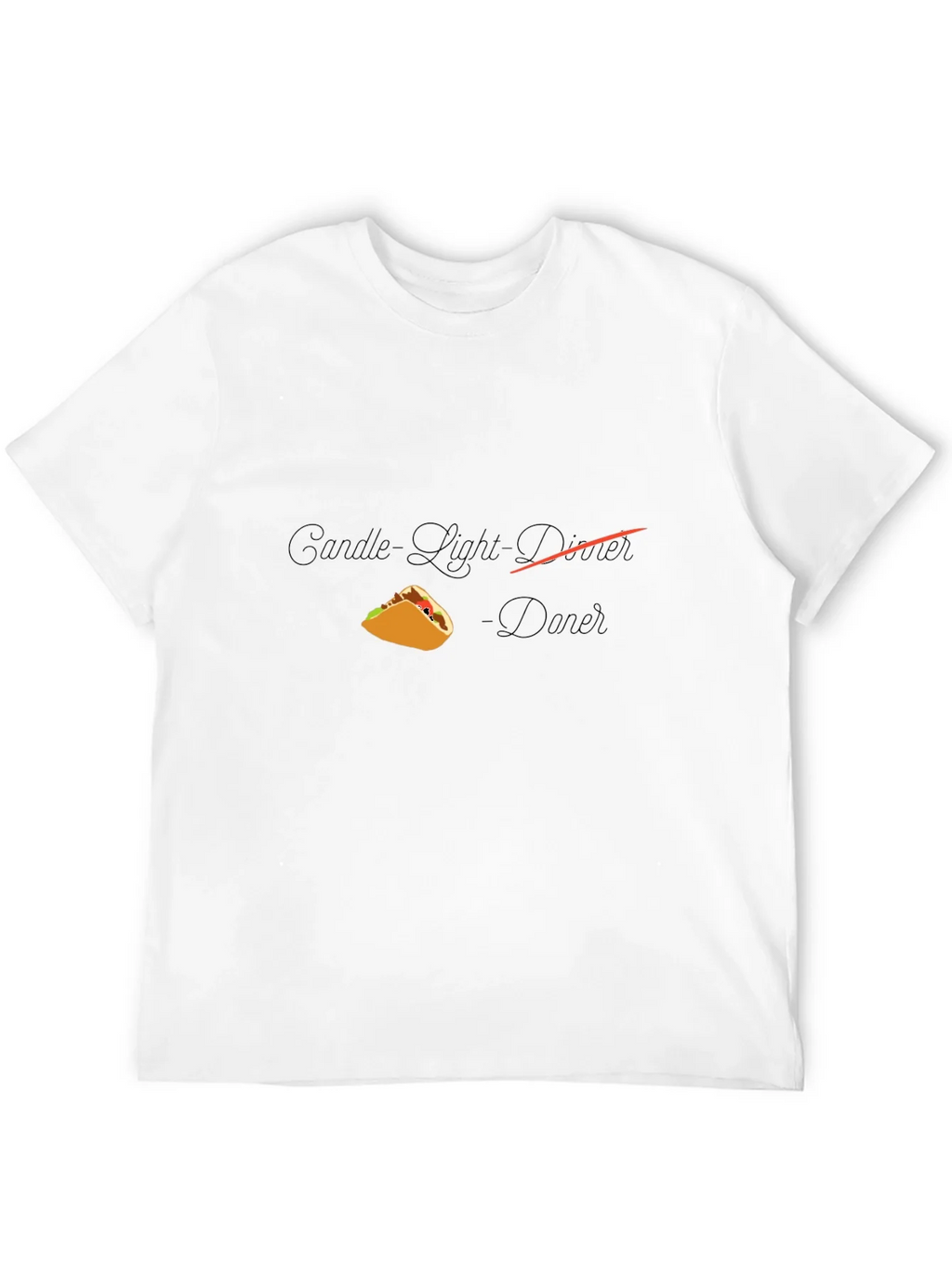 Taco Dinner T-Shirt - Candlelight Novelty Tee product image 3