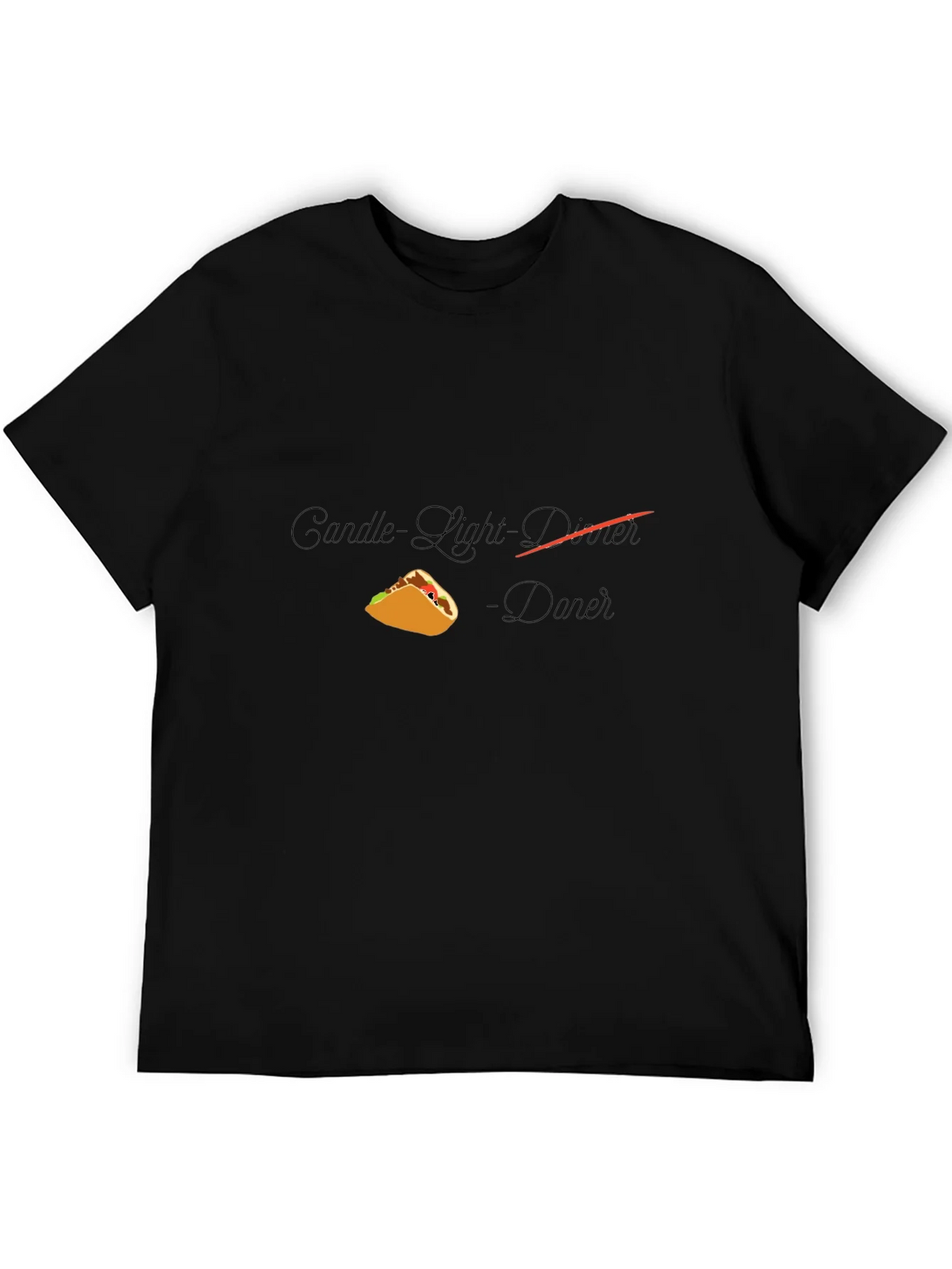 Taco Dinner T-Shirt - Candlelight Novelty Tee product image 8